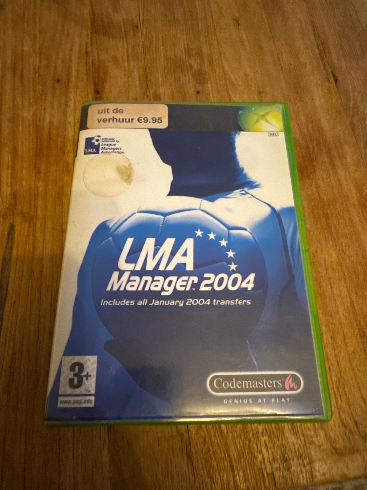 LMA Manager 2004 Xbox - Voetbalmanagerspel, Gebruikt, 1 speler, Ophalen of Verzenden, Vanaf 3 jaar