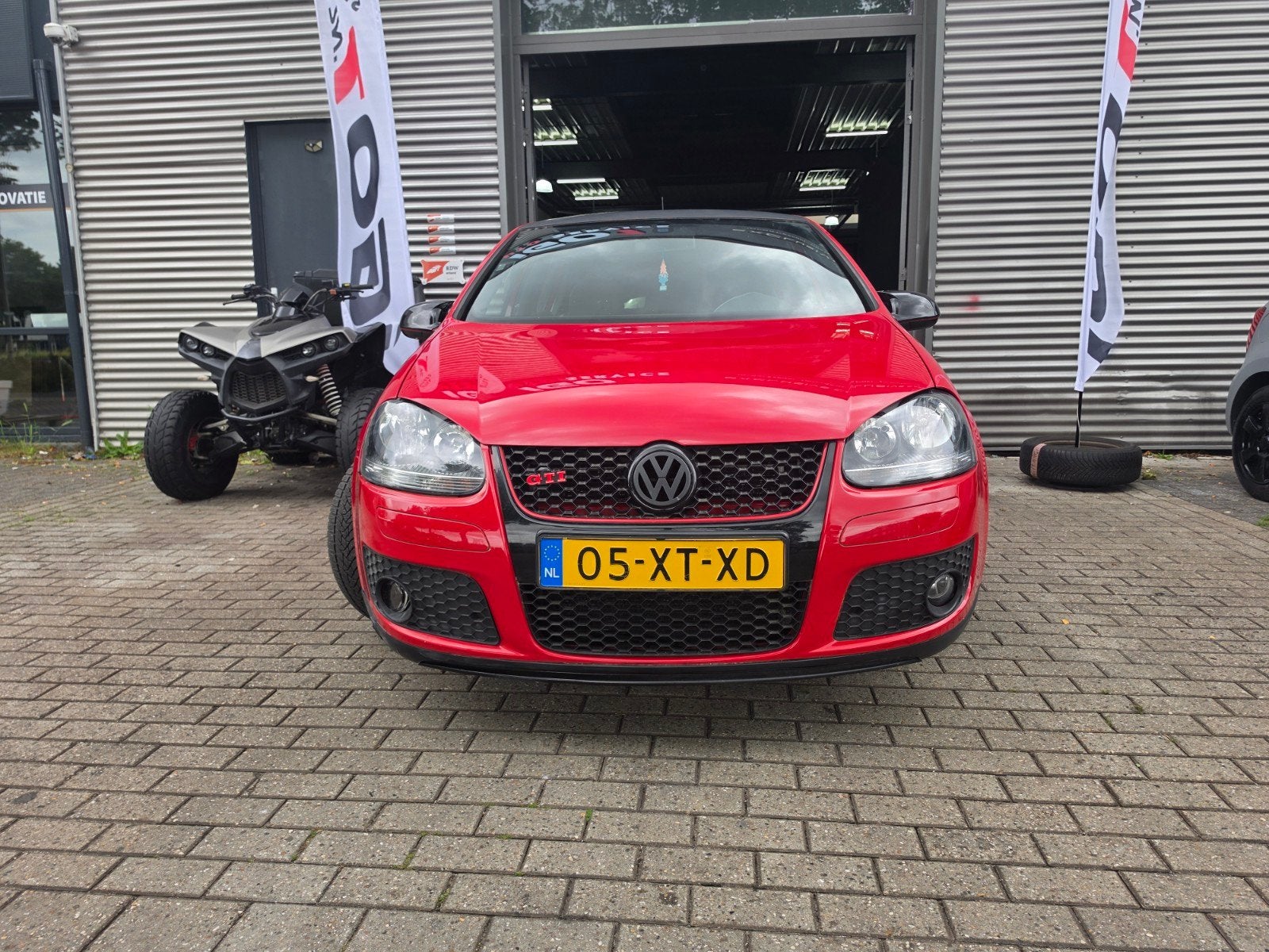 Volkswagen Golf 2.0 GTI 147KW 2007 Rood, Auto's, 4 cilinders, Origineel Nederlands, Bedrijf, Handgeschakeld