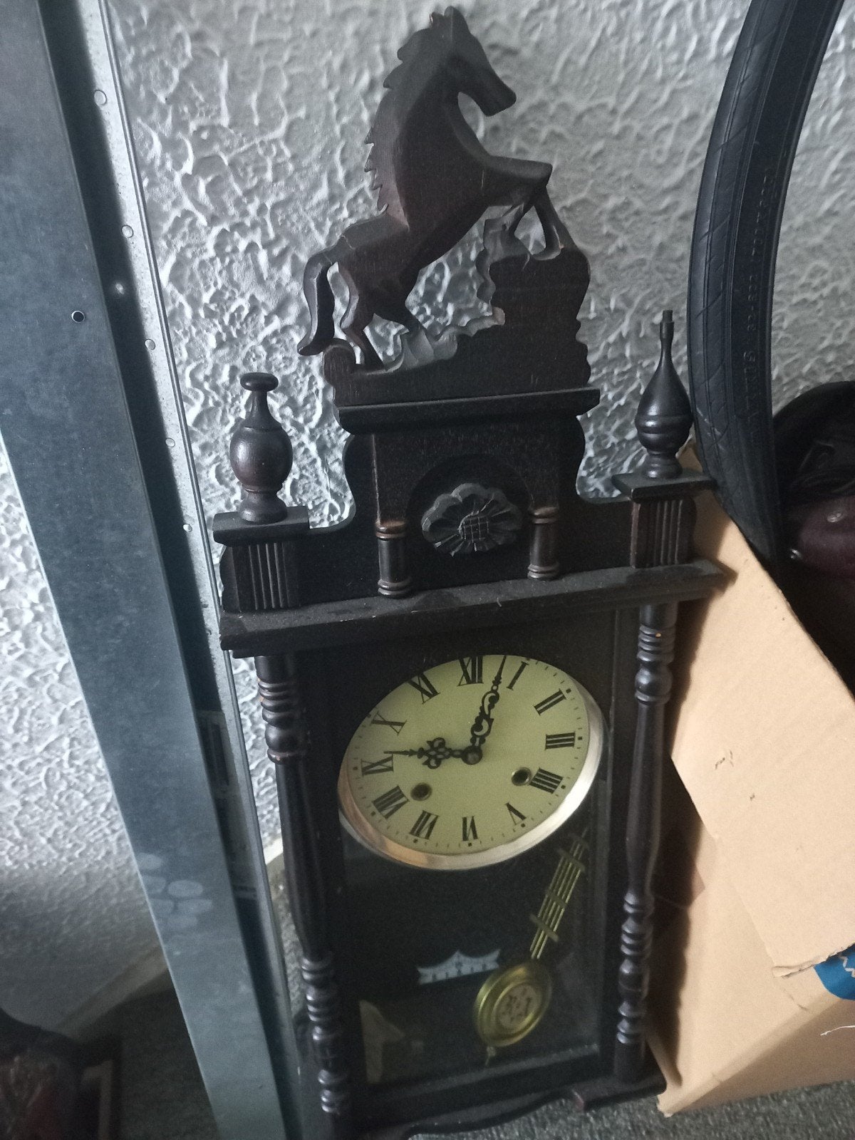 antieke klok klokken, Ophalen of Verzenden