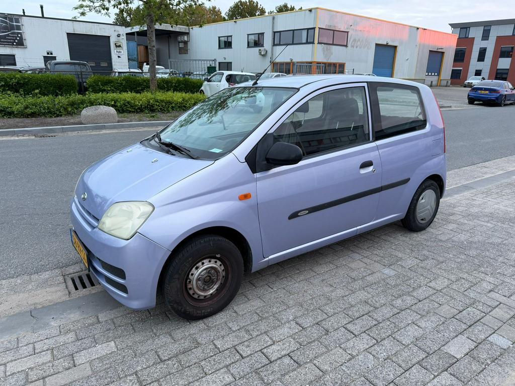 Daihatsu Cuore 1.0 AIRCO | APK | NAP, Auto's, Voorwielaandrijving, Stof, 600 kg, Zwart