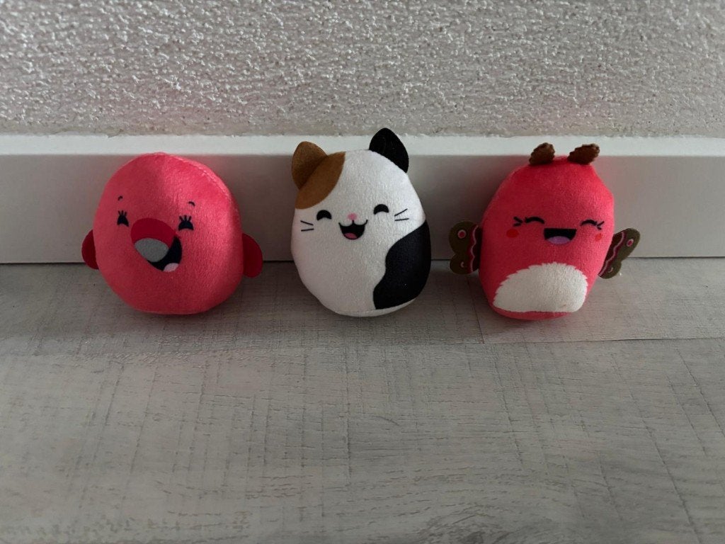 Als nieuw! 3 prachtige SquishMallows 2.0 knuffels McDonald's, Kinderen en Baby's, Speelgoed | Knuffels en Pluche, Zo goed als nieuw