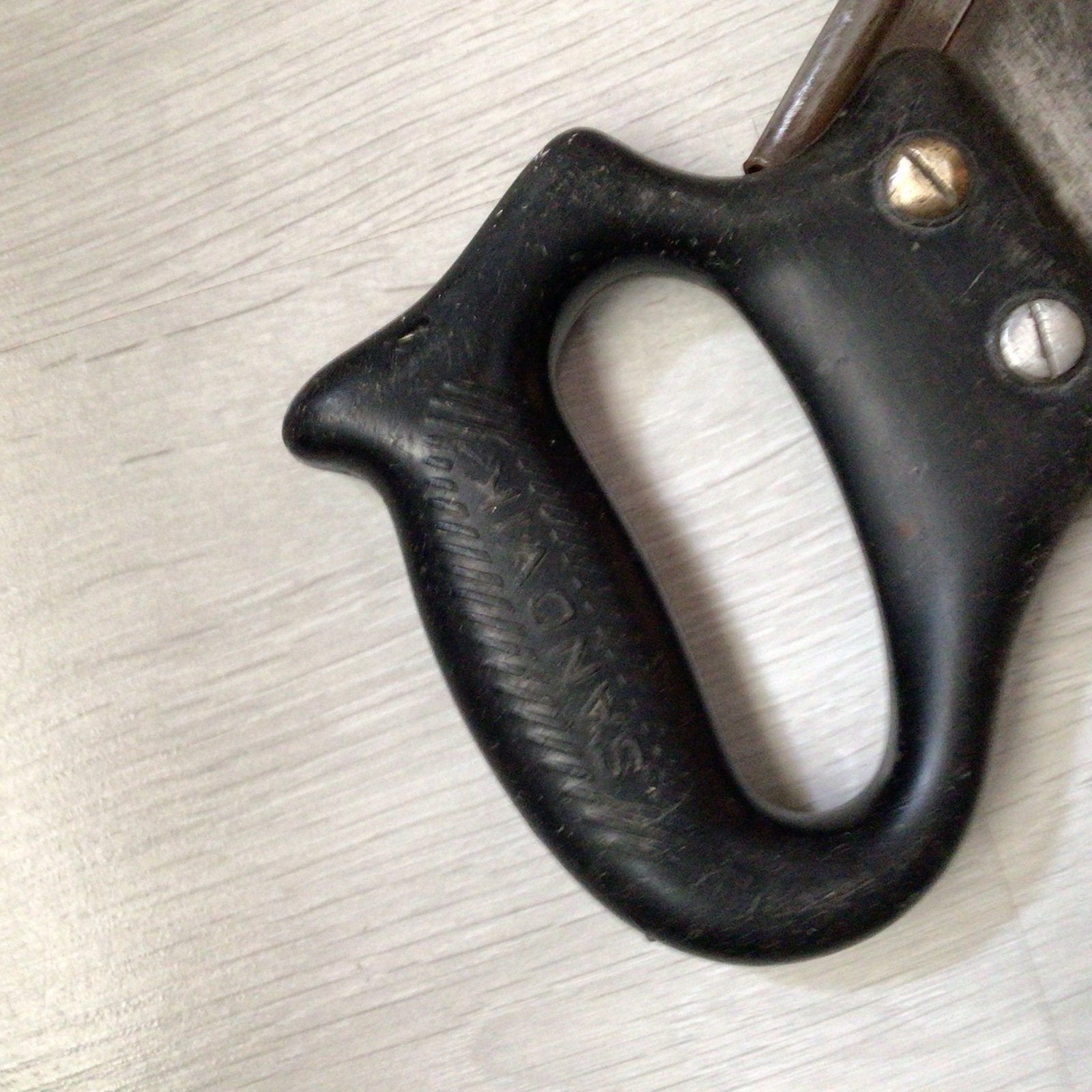 Vintage Sandvik rugzaag - Handzaag ophalen, Antiek en Kunst, Antiek | Gereedschap en Instrumenten, Ophalen of Verzenden
