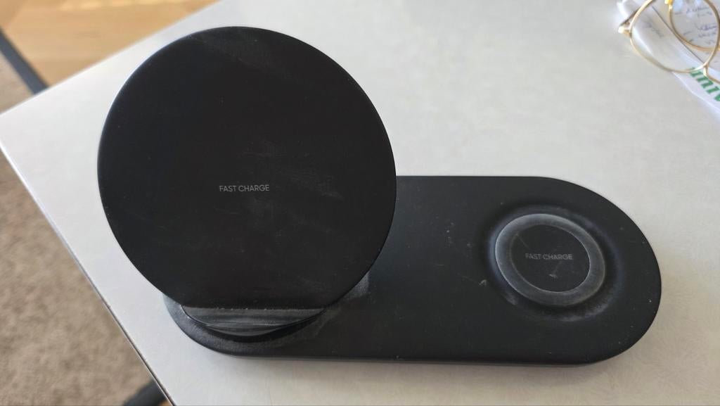 Samsung Wireless Charger Duo EP-N6100 - Zwart, Ophalen of Verzenden