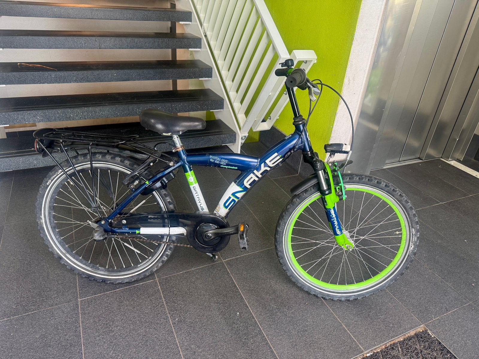 Batavus snake 22 inch, Fietsen en Brommers, Ophalen, Zo goed als nieuw, 22 inch, Versnellingen