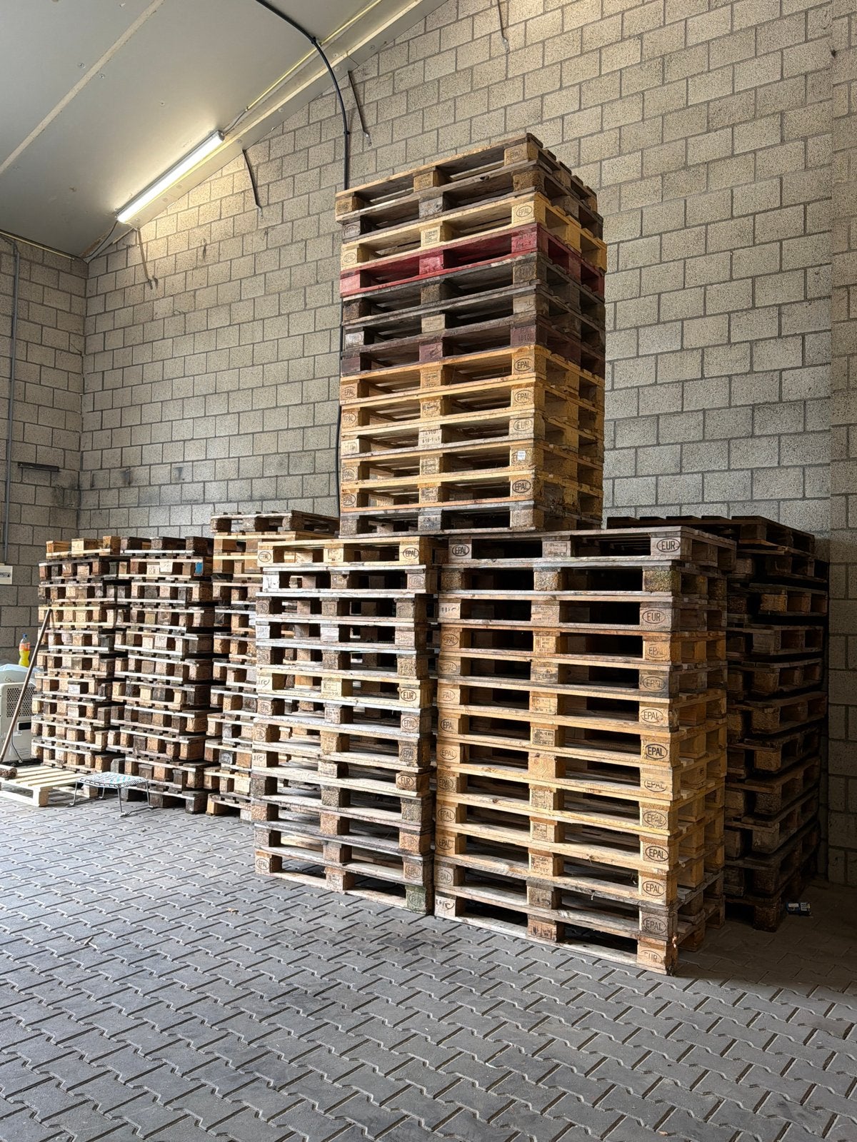 Gebruikte houten euro pallets, Gebruikt, 100 cm of meer, 60 cm of meer, Overige typen