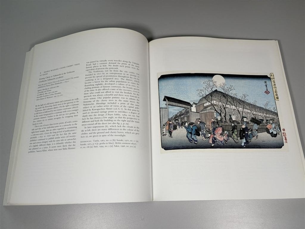 Kunstboek Hiroshige — Leven en werk — Houtsnijkunst, Ophalen of Verzenden, Zo goed als nieuw