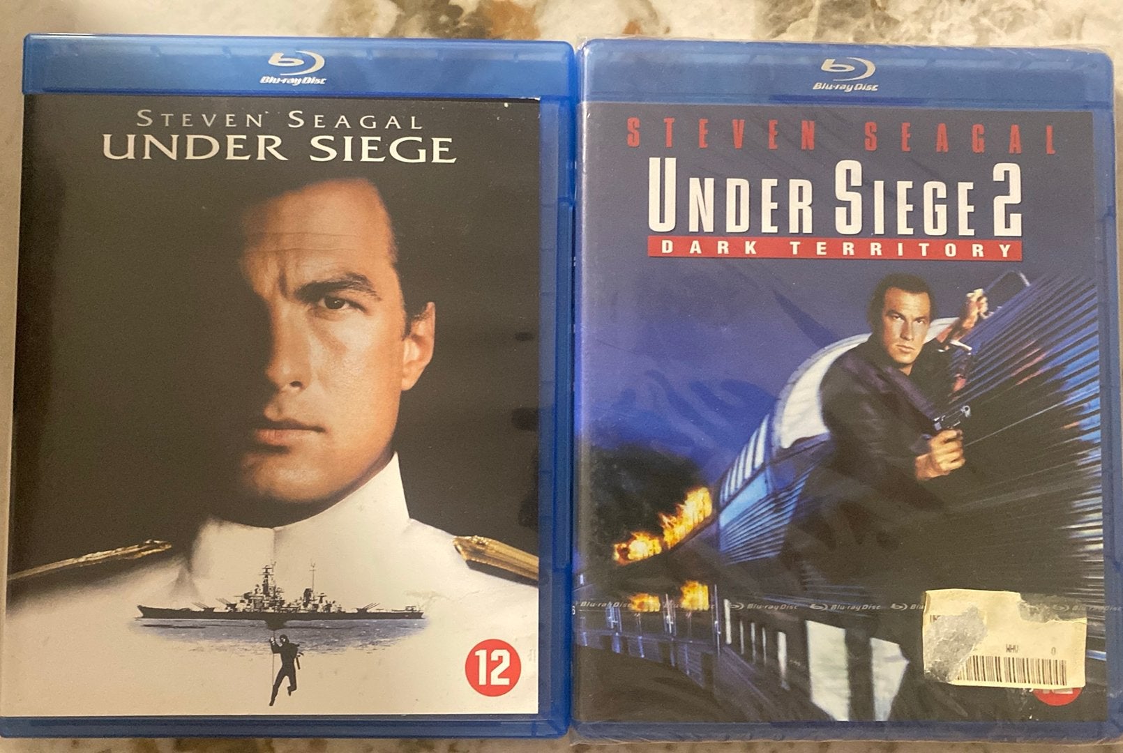 Under siege 1 & 2 blu ray NL versie NIEUW, Ophalen of Verzenden, Zo goed als nieuw
