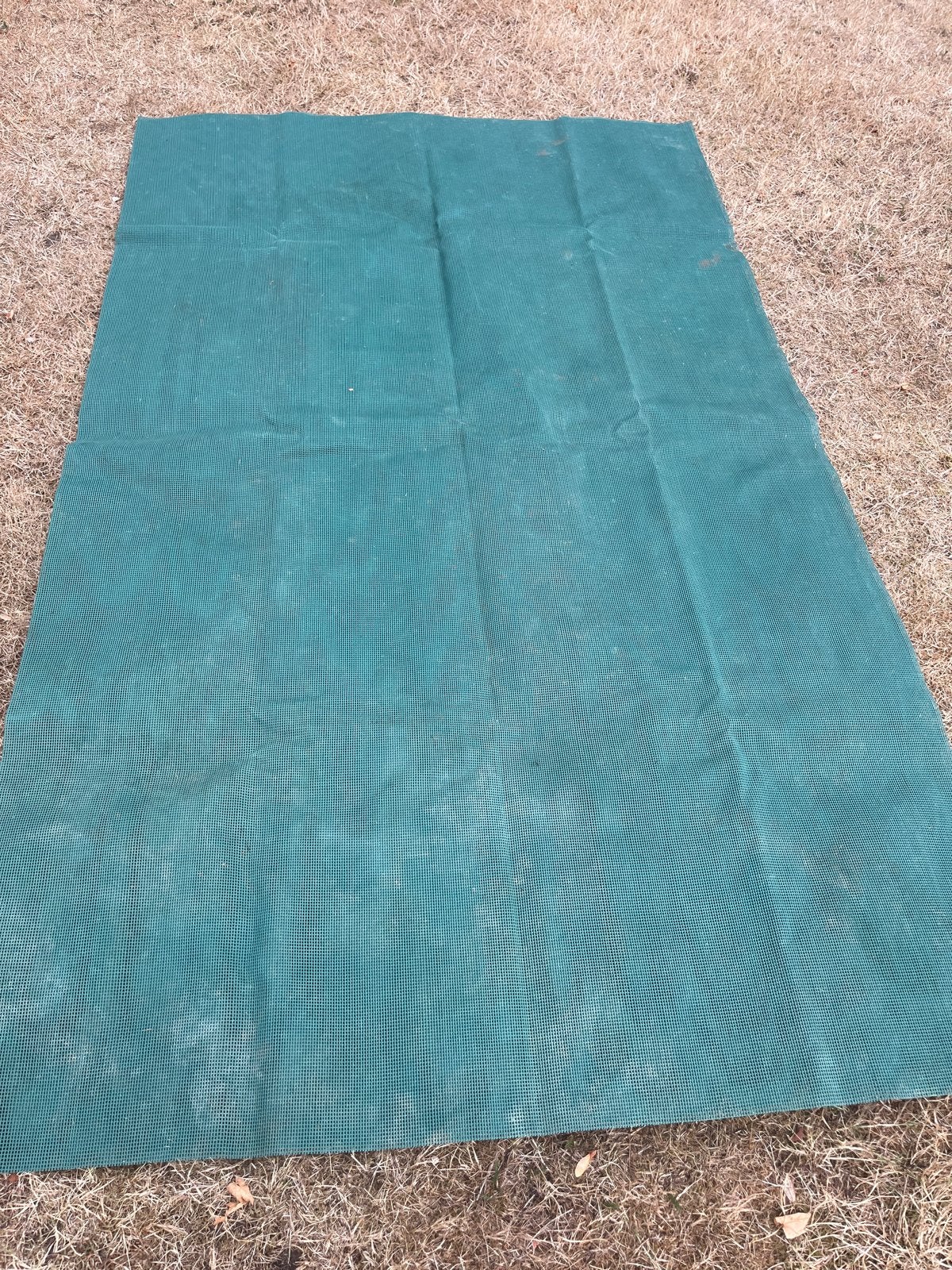 Groen tenttapijt 300x250 cm, Ophalen of Verzenden, Gebruikt