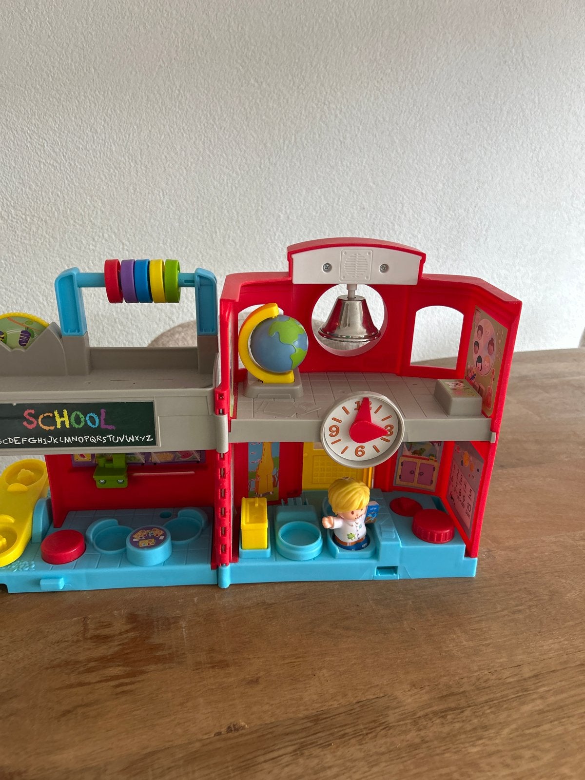 Fisher-Price Little People School Speelset met Geluid, Ophalen, Zo goed als nieuw, Speelset, Met geluid