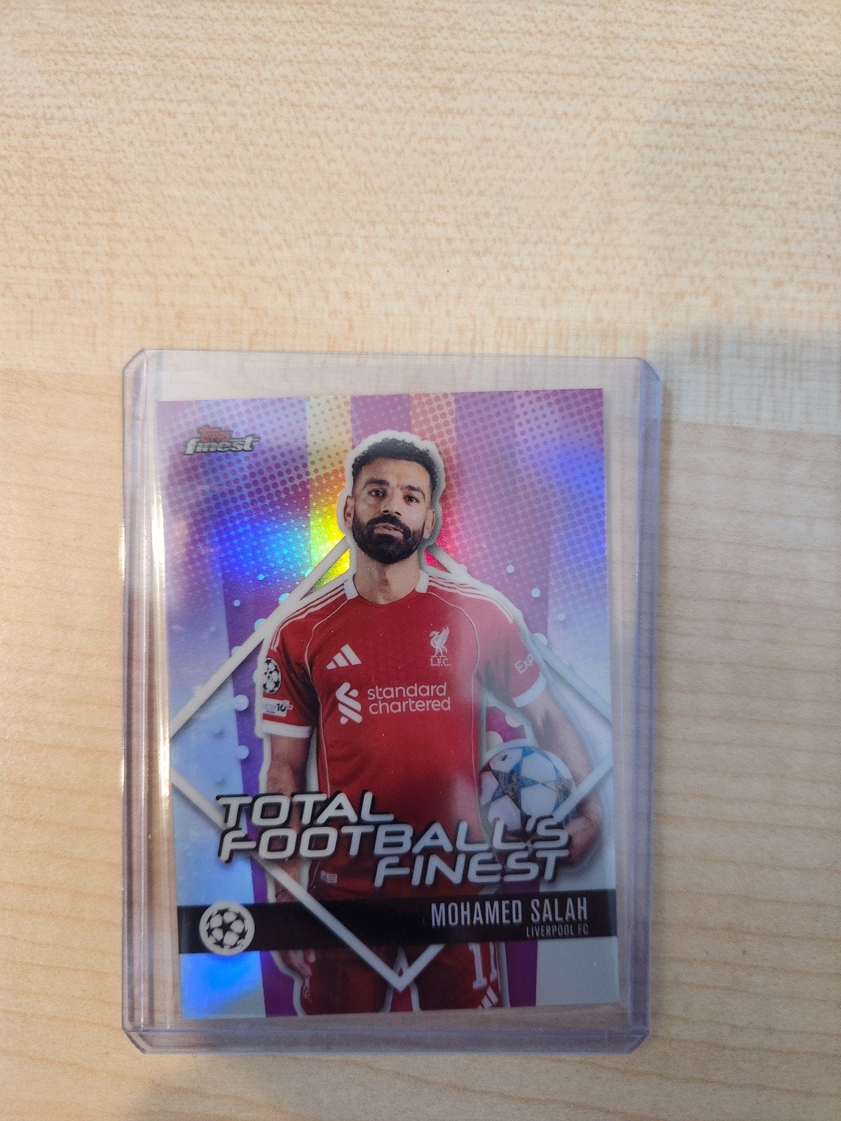 Topps Total Football Finest Mohamed Salah, Ophalen, Nieuw, Buitenlandse clubs, Spelerskaart