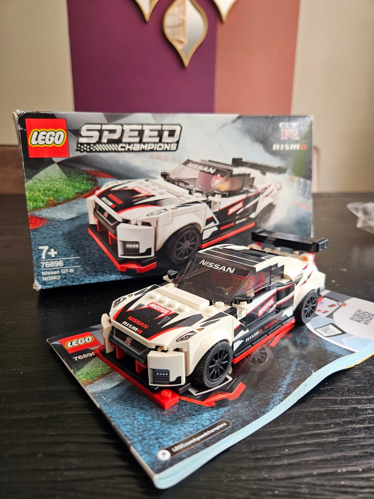 LEGO Speed Champions Nissan GT-R NISMO (76896), Ophalen of Verzenden, Gebruikt, Overige merken