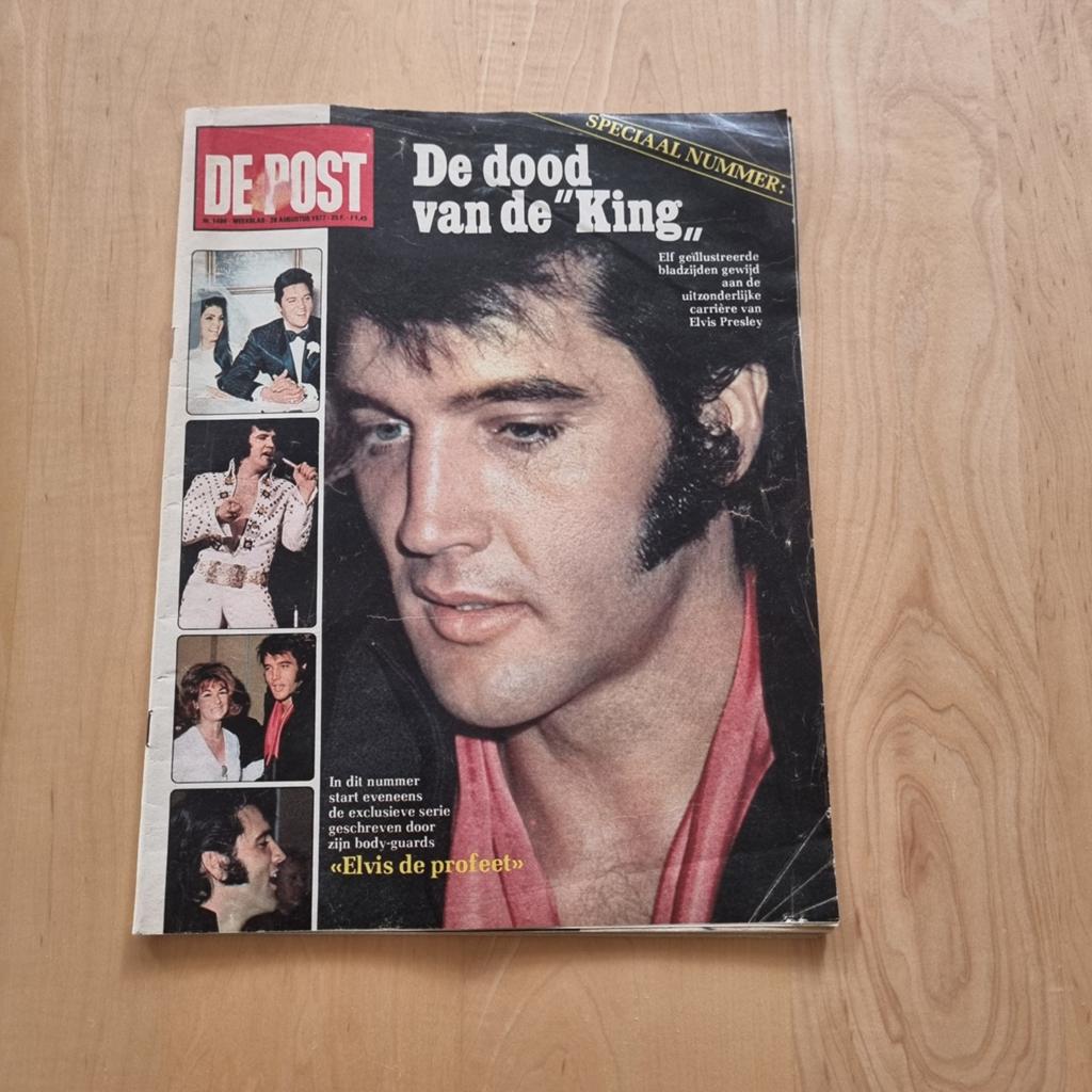 Elvis Presley reportage  De Post, Ophalen of Verzenden, Gelezen, Muziek, Film of Tv