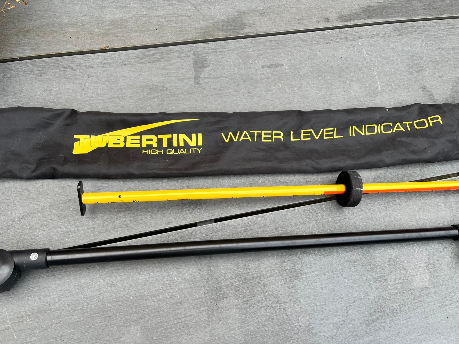 Tubertine waterlevel indicator D25/D36, Watersport en Boten, Hengelsport | Algemeen, Ophalen of Verzenden, Zo goed als nieuw
