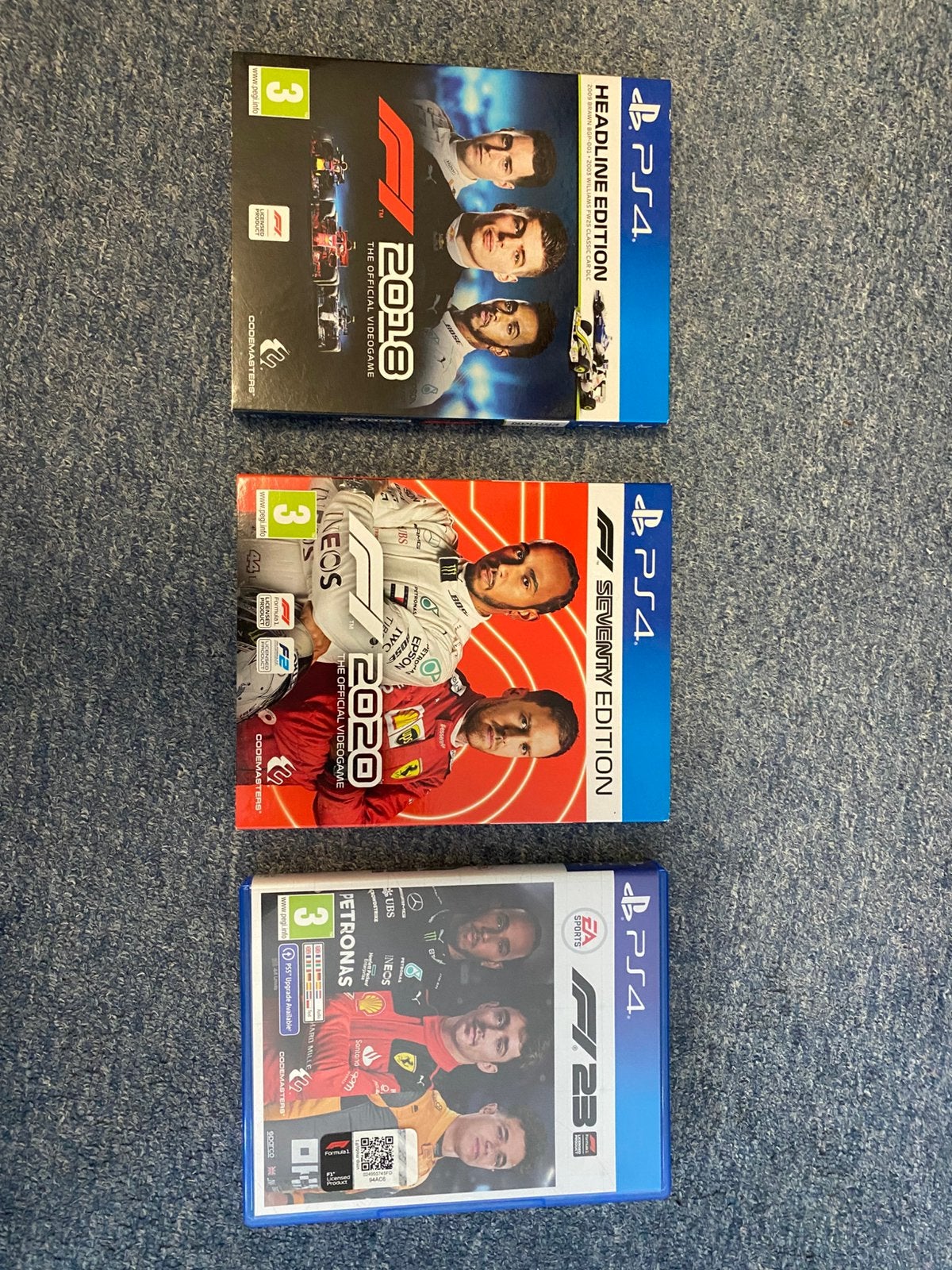 Formule 1 Games voor de Playstation 4, 1 speler, Racen en Vliegen, Ophalen of Verzenden, Zo goed als nieuw