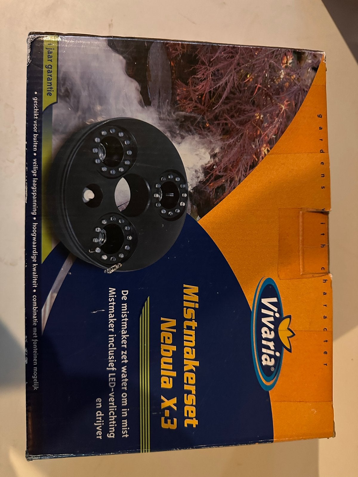 Vivaria Mistmakerset Nebula X-3 met LED-verlichting, Ophalen, Zo goed als nieuw