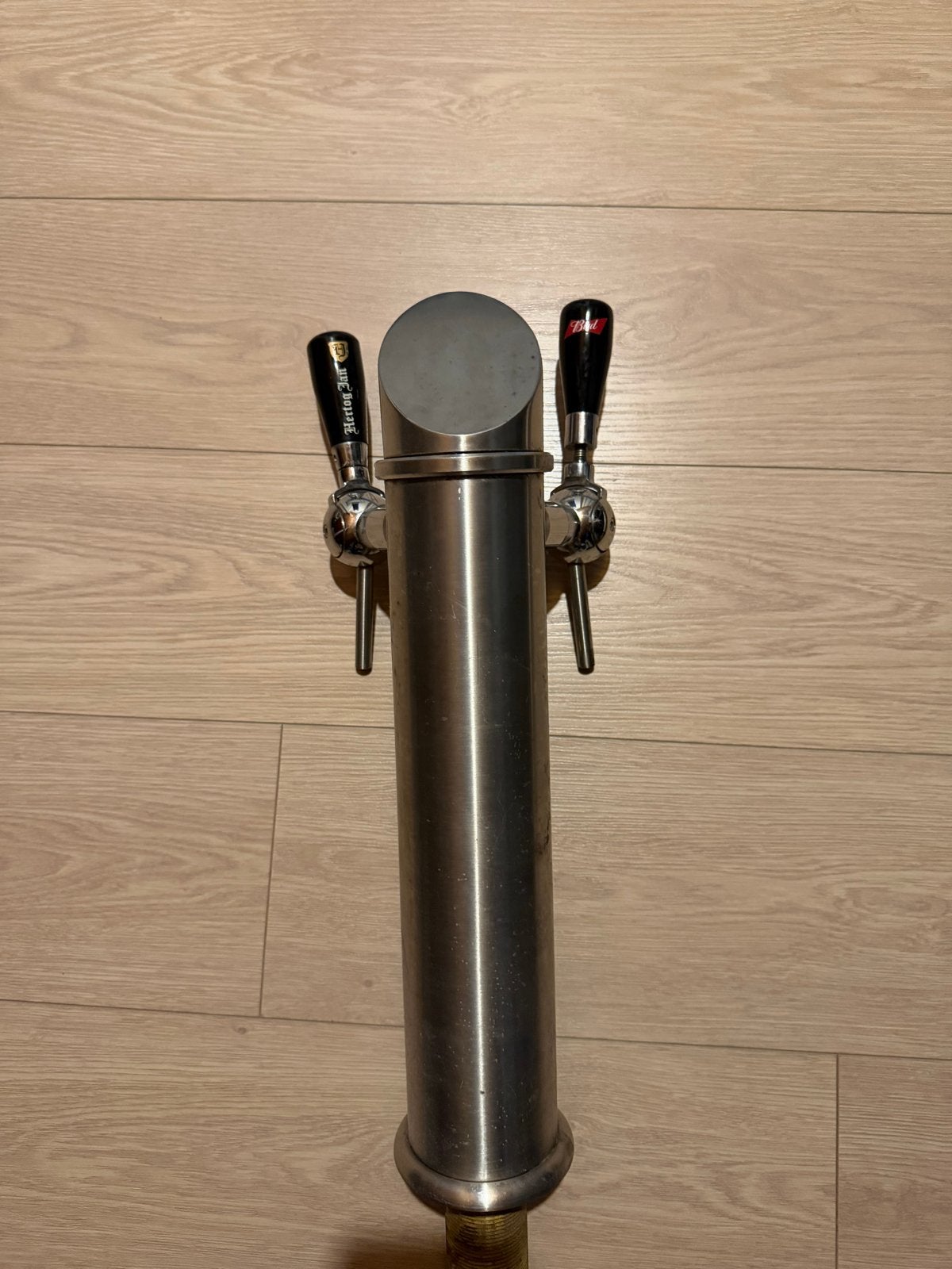 TEAB Biertap met 2 kranen - Hertog Jan en Bud, Ophalen, Gebruikt