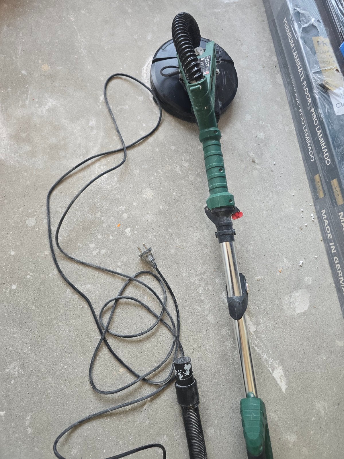 Parkside Wand en Plafond schuurmachine - PMDS 920 A1, Ophalen of Verzenden, Minder dan 600 watt, Vlakschuurmachine