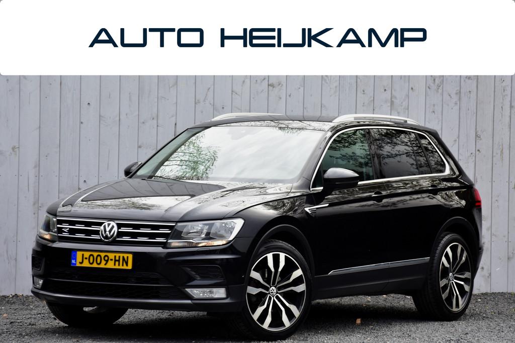 Volkswagen Tiguan 1.4 TSI ACT Highline | Trekhaak | Camera |, Stof, 4 cilinders, 150 pk, Zwart