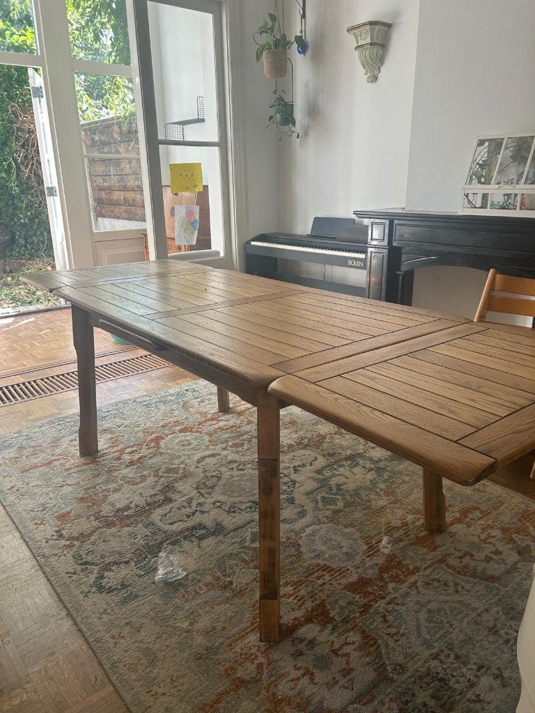 Wooden table, Ophalen, Gebruikt, 50 tot 100 cm, Rechthoekig