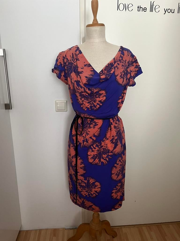 St.Martins jurk / 36, Kleding | Dames, Jurken, Zo goed als nieuw, Maat 36 (S), Blauw, Boven de knie, Ophalen of Verzenden