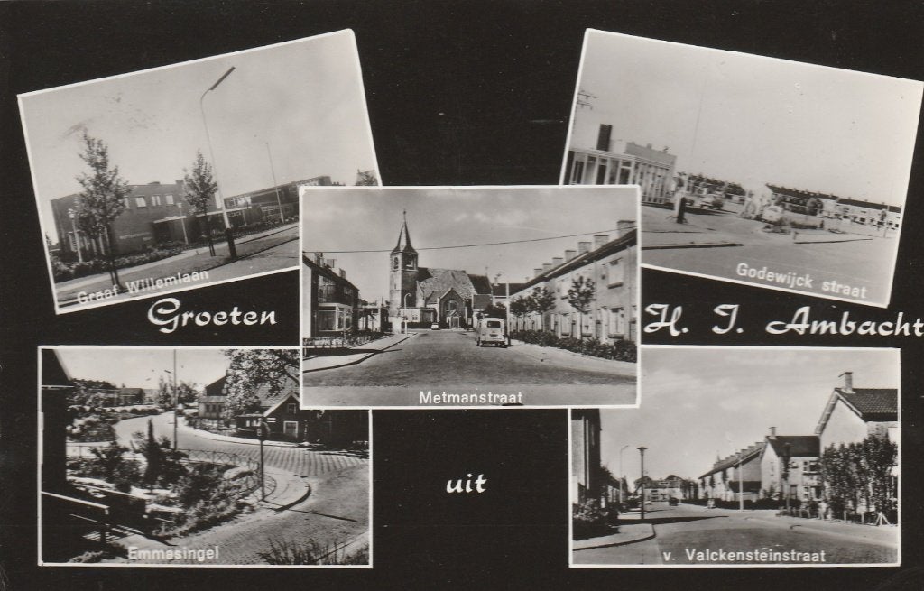 hendrik ido ambacht, Ophalen of Verzenden, 1960 tot 1980, Gelopen, Zuid-Holland