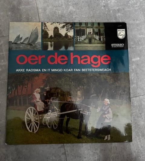 LP Oer de Hage - Akke Radsma en it mingd koor, Inclusief binnenhoes, Ophalen of Verzenden, Gebruikt, 12 inch