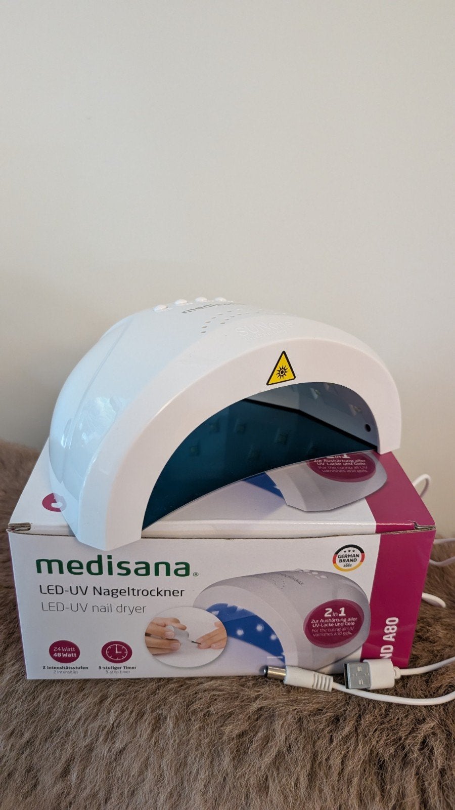 Medisana LED UV Nageldroger voor Gel & BIAB Nagels, Sieraden, Tassen en Uiterlijk, Uiterlijk | Cosmetica en Make-up, Ophalen of Verzenden