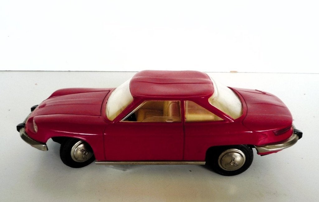 Joustra Panhard 24 Kunststof en blik., Antiek en Kunst, Ophalen of Verzenden