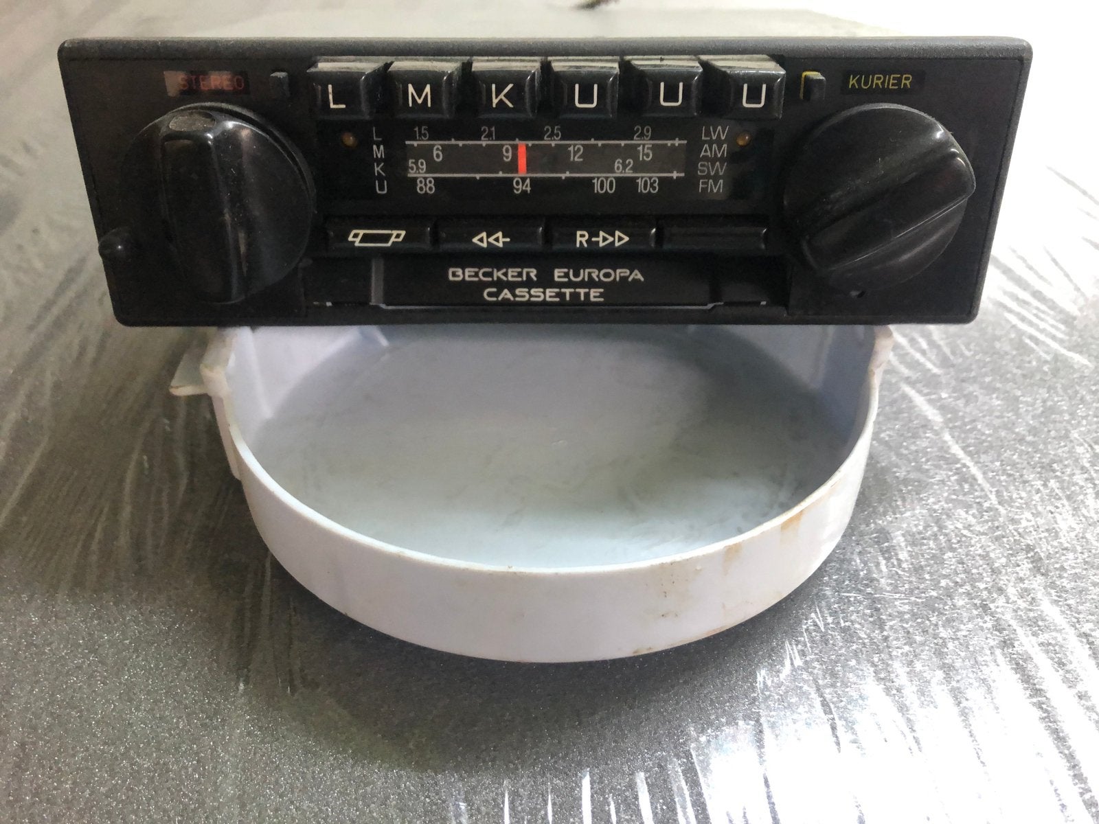 Oude  becker radio., Ophalen of Verzenden, Gebruikt
