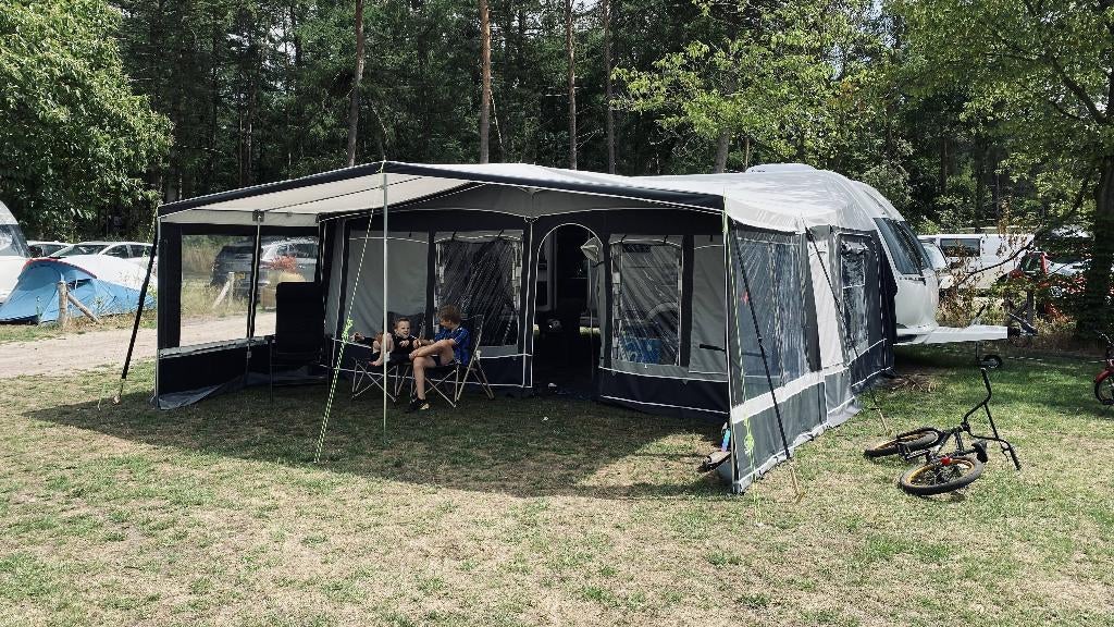 Dorema Voortent Royal 350 De Luxe, Luifel Locarno Season M15, Caravans en Kamperen, Voortenten en Luifels, Ophalen of Verzenden