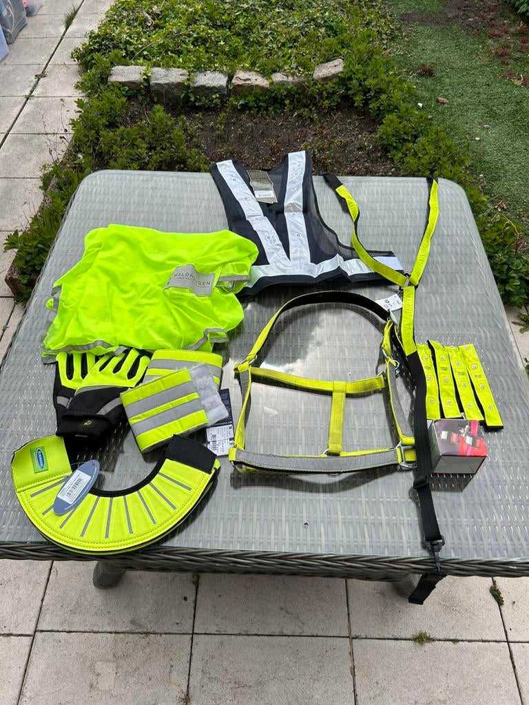 Volledige reflectie set paard, Dieren en Toebehoren, Paarden en Pony's | Overige Paardenspullen, Zo goed als nieuw, Overige soorten