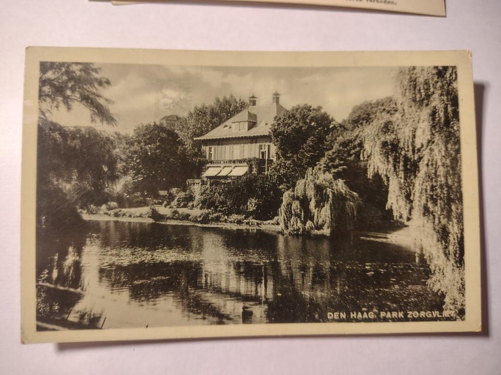 Den Haag PARK ZORGVLIET, Ophalen of Verzenden, Voor 1920, Zuid-Holland