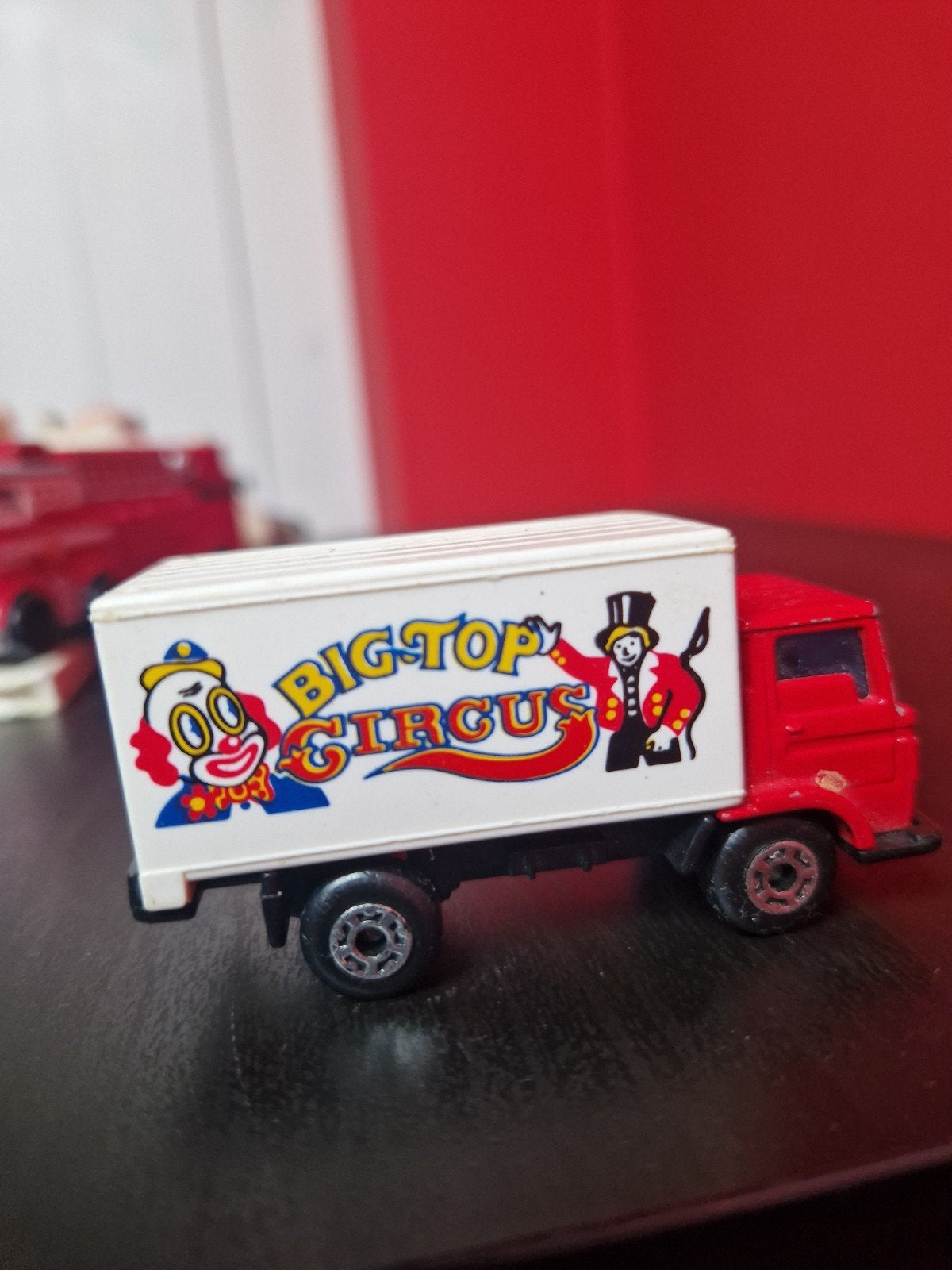 Vintage Matchbox Dodge Commando - Big Top Circus Truck, Hobby en Vrije tijd, Modelauto's | 1:87, Ophalen of Verzenden, Bus of Vrachtwagen