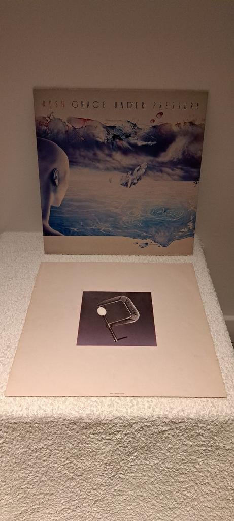 Vinyl LP Rush Grace under pressure, Ophalen of Verzenden, Gebruikt, 12 inch, Poprock