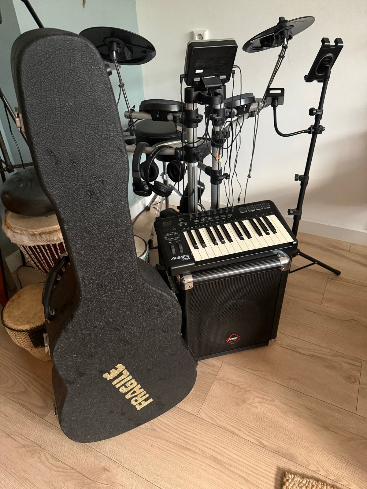 Gitaarkoffer in nieuwstaat, Ophalen of Verzenden, Zo goed als nieuw, Akoestische gitaar