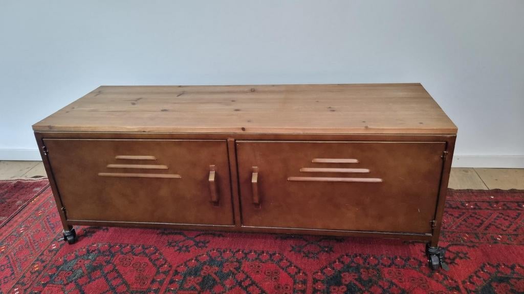 Tv-meubel maison du monde, Ophalen, Gebruikt, 25 tot 50 cm, 100 tot 150 cm