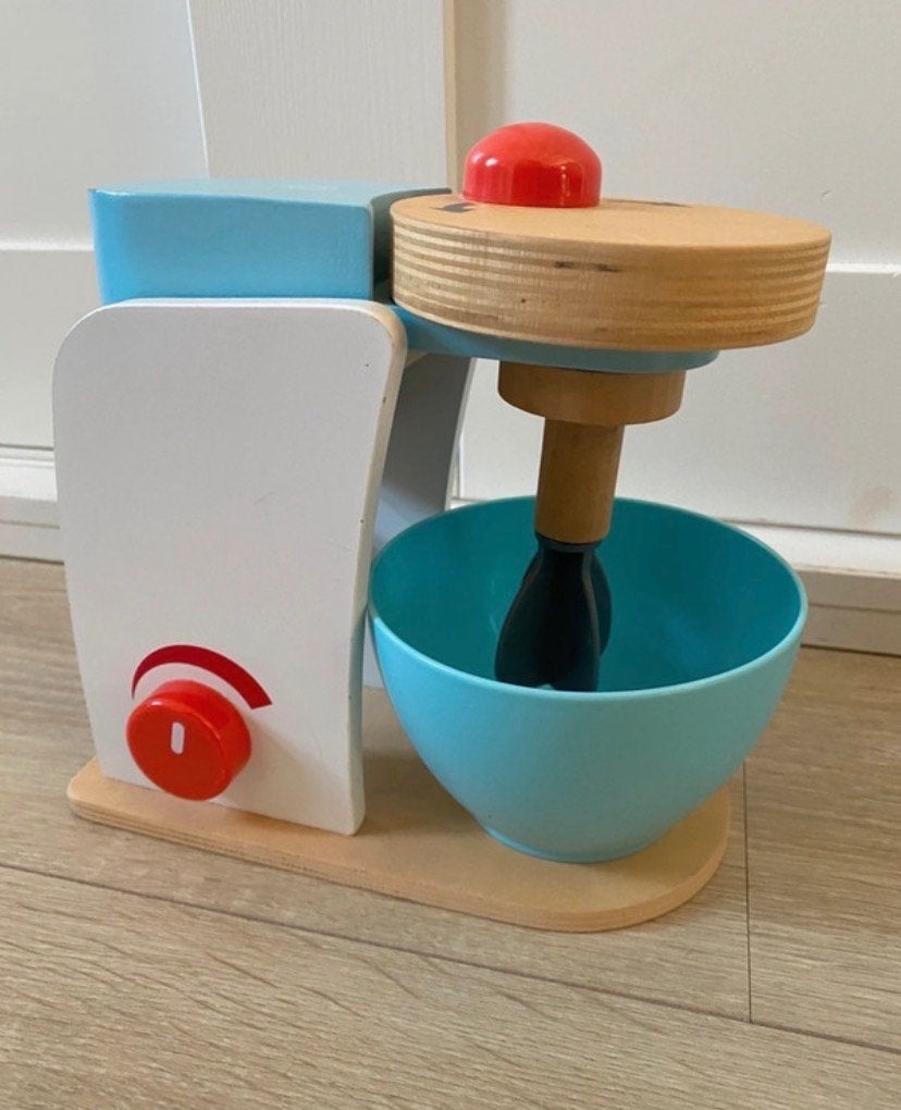 Speelgoed keukenmachine hout, Ophalen, Gebruikt, Ontdekken