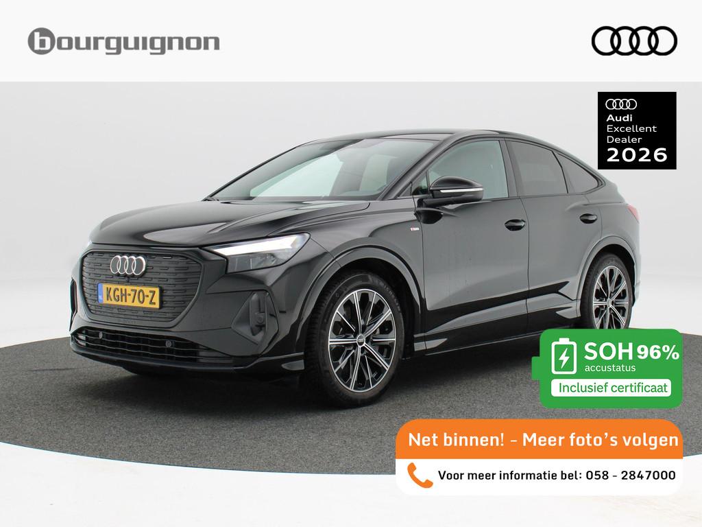 Audi Q4 Sportback e-tron 40 S edition 77 kWh 204 Pk | Stoelv, Auto's, Audi, Bedrijf, Te koop, Q4 e-tron, ABS, Achteruitrijcamera