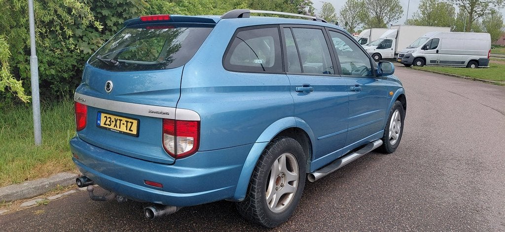 SsangYong Kyron M 200 Xdi 4X4 170599 km NAP en mag 2300 kg t, Auto's, SsangYong, Automaat, 1998 cc, Stof, Gebruikt