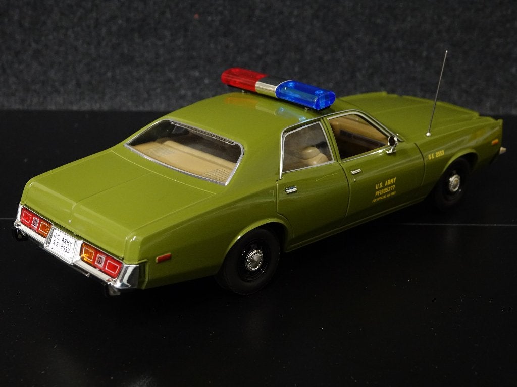 Greenlight 1:18 1977 Plymouth Fury Colonel Roderick A-Team, Overige merken, Auto, Onbekend, Nieuw