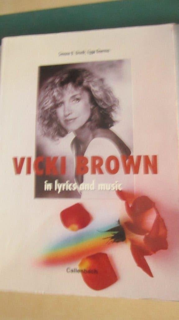 Vicki Brown,in lyrics and music., Simone B.Bronk/Egge Boerma, Artiest, Ophalen of Verzenden, Zo goed als nieuw