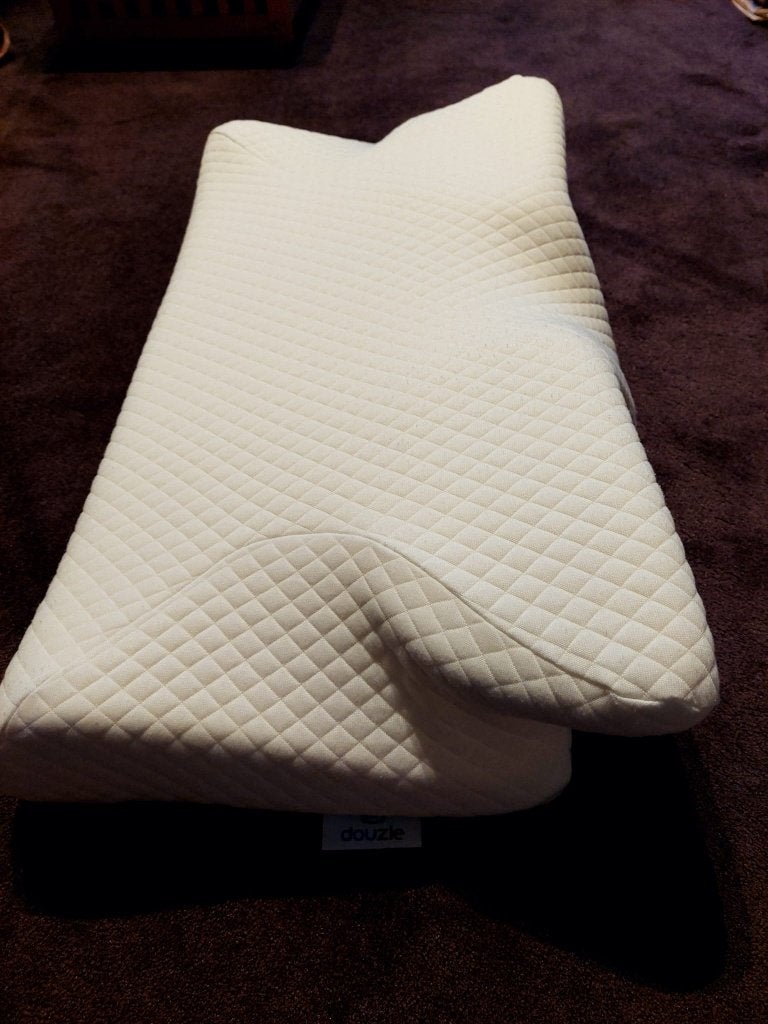 Orthopedisch kussen, Schuim, Eenpersoons, Wit, Nieuw