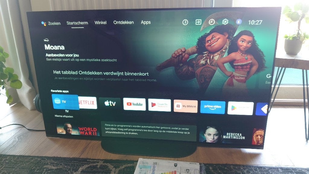 sony oled KE-48A9  48 inch gebruikte staat