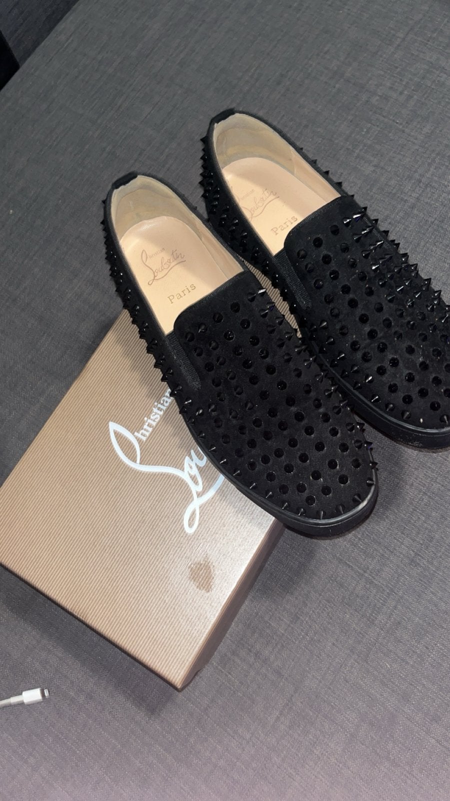 louboutin loafers heren, Ophalen, Zo goed als nieuw, Loafers