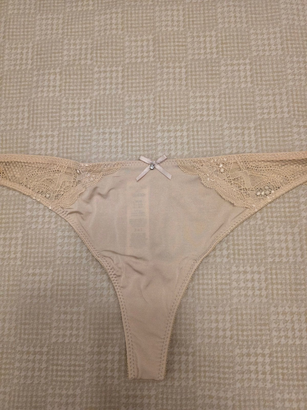 Nieuwe Janina String - Maat L, Janina, Ophalen of Verzenden, Beige, String