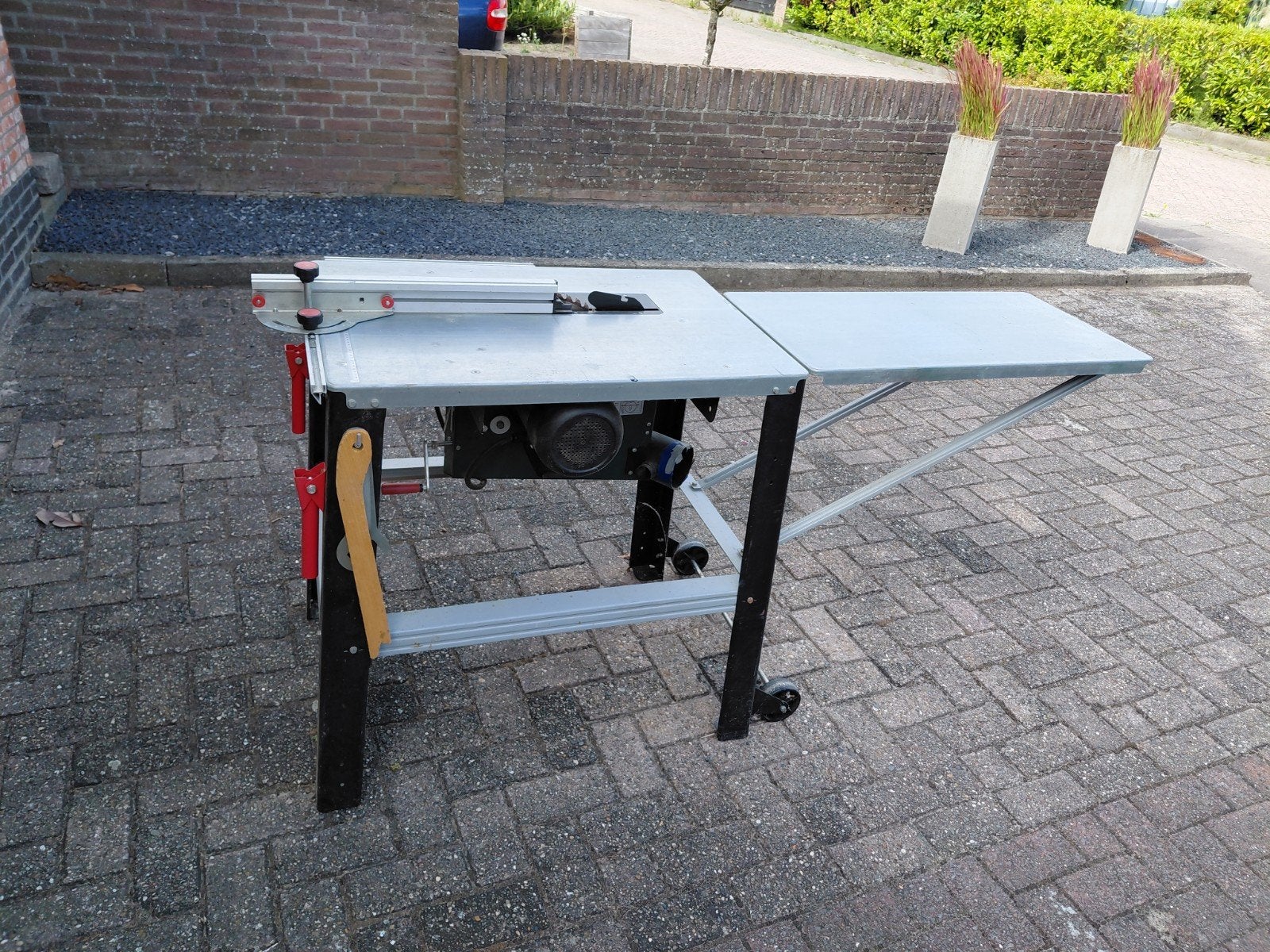 Metabo zaagtafel type TKHS 315, Doe-het-zelf en Verbouw, Ophalen of Verzenden, Gebruikt, 1200 watt of meer, 30 tot 70 mm