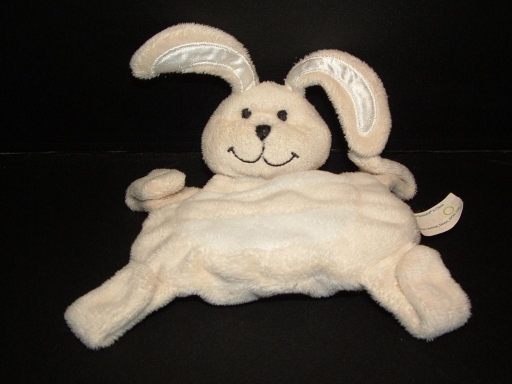 SLEEPYTOT KONIJN VELOURS BEIGE MET WITTE STREPEN OP, Verzenden, Nieuw, Overige typen