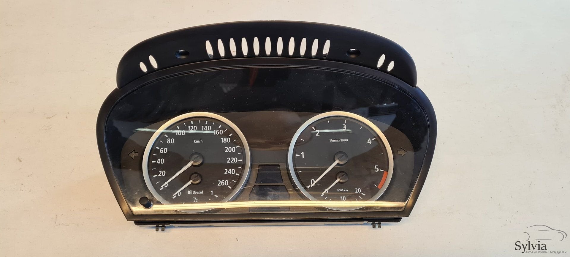 Tellerunit BMW 5 serie E60 E61 Diesel teller 6974576, Auto-onderdelen, Dashboard en Schakelaars, Gebruikt, Ophalen of Verzenden