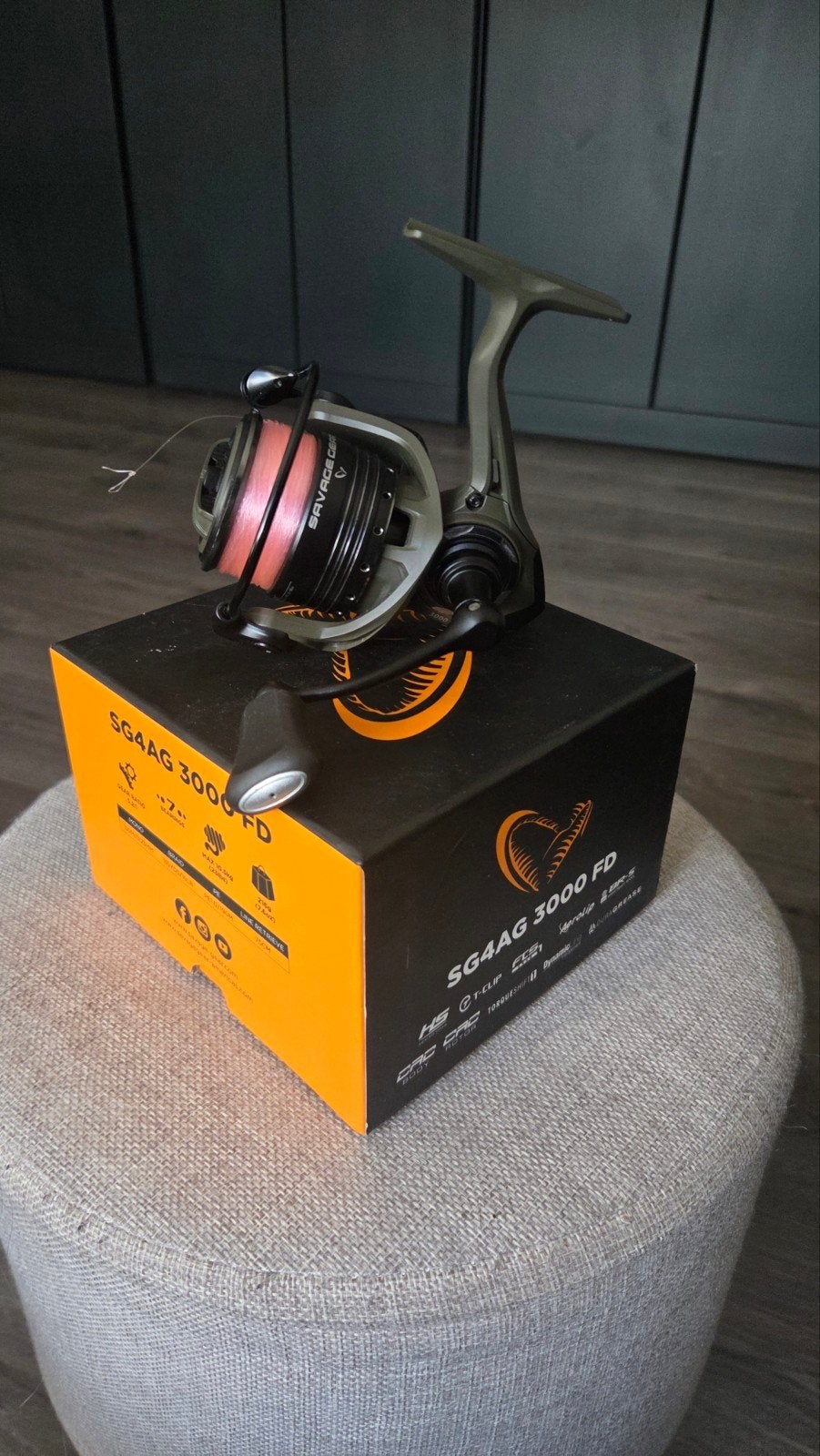 Savage Gear SG4AG 3000 FD vismolen, Watersport en Boten, Ophalen of Verzenden, Nieuw, Molen