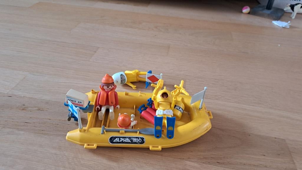 Playmobil duikers set, Ophalen of Verzenden, Gebruikt, Complete set